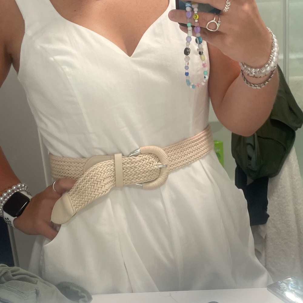 Cute white romper